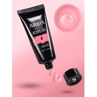 Акрил гель Поли гель ARBIX UV/LED 30ml professional 05 розовый Poly gel