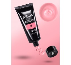 Акрил гель Поли гель ARBIX UV/LED 30ml professional 05 розовый Poly gel