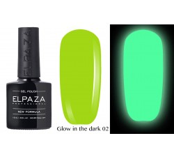 Гель-лак Elpaza Glow Neon Collection неоновая серия светится в темноте при ультрофиолете 02