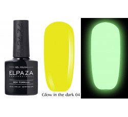 Гель-лак Elpaza Glow Neon Collection неоновая серия светится в темноте при ультрофиолете 04