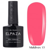 Гель-лак Elpaza Neon Collection неоновые серия MALDIVES 15