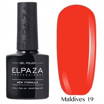 Гель-лак Elpaza Neon Collection неоновые серия MALDIVES 19