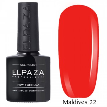Гель-лак Elpaza Neon Collection неоновые серия MALDIVES 22