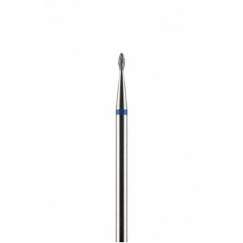 Фреза алмазная почковидная синяя средняя зернистость диаметр 1,4 мм (014) почка