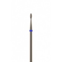 Фреза алмазная почковидная синяя средняя зернистость диаметр 1,6 мм (016) почка