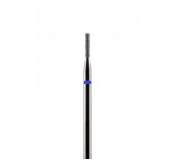 Фреза алмазная цилиндрическая синяя средняя  зернистость диаметр 1,0 (010) мм  цилиндр фрезы
