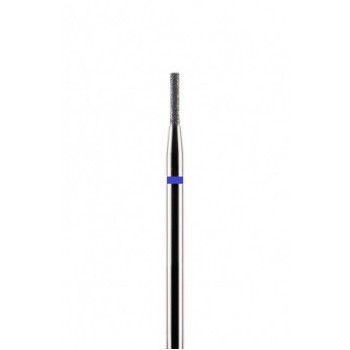 Фреза алмазная цилиндрическая синяя средняя  зернистость диаметр 1,0 (010) мм  цилиндр фрезы
