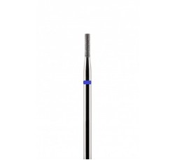 Фреза алмазная цилиндрическая синяя средняя  зернистость диаметр 1,4 (014) мм  цилиндр фрезы