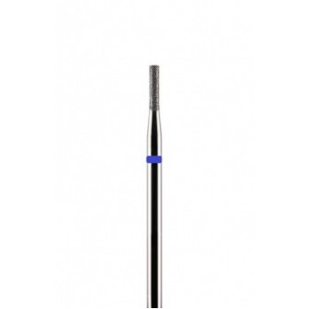 Фреза алмазная цилиндрическая синяя средняя  зернистость диаметр 1,4 (014) мм  цилиндр фрезы