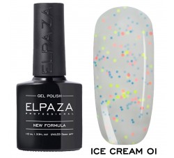 Elpaza(Эльпаза)гель-лак Ice Cream 01-10 мл